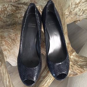 Beautiful navy blue pumps. Great condition.